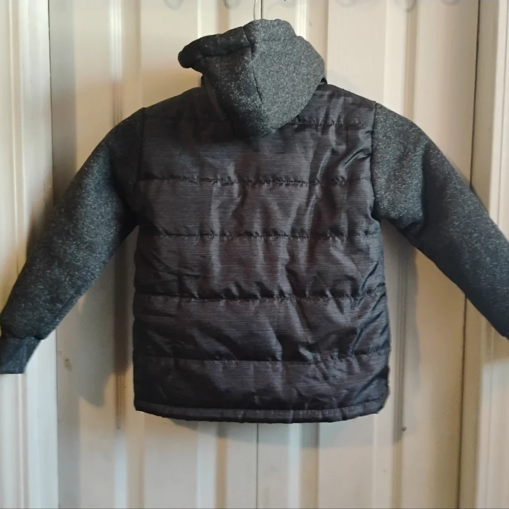 Brooklyn Laundry Kids Black and Gray Puffer Jacket